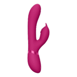Rabbit Vibrator mit Pulse Wave für G Punkt und Klitorisstimulation – VIVE Lila VIVE by Shots – Bild 5