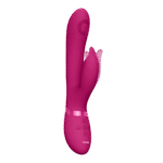 Rabbit Vibrator mit Pulse Wave für G Punkt und Klitorisstimulation – VIVE Lila VIVE by Shots – Bild 7