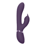 Rabbit Vibrator mit Pulse Wave für G Punkt und Klitorisstimulation – VIVE Lila VIVE by Shots – Bild 9
