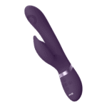 Rabbit Vibrator mit Pulse Wave für G Punkt und Klitorisstimulation – VIVE Lila VIVE by Shots – Bild 11