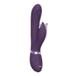 Rabbit Vibrator mit Pulse Wave für G Punkt und Klitorisstimulation – VIVE Lila VIVE by Shots – Bild 12