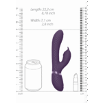 Rabbit Vibrator mit Pulse Wave für G Punkt und Klitorisstimulation – VIVE Lila VIVE by Shots – Bild 13