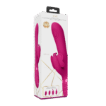 Rabbit Vibrator – Stimulation mit Pulse Wave für G Punkt und Klitoris – VIVE Etsu lila VIVE by Shots – Bild 2