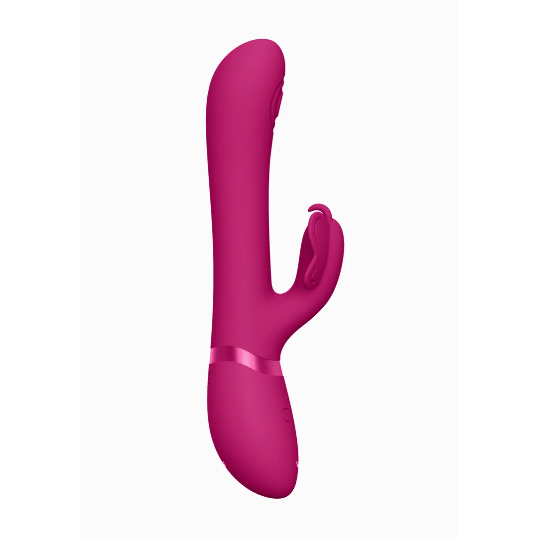 Rabbit Vibrator – Stimulation mit Pulse Wave für G Punkt und Klitoris – VIVE Etsu lila VIVE by Shots – Bild 3