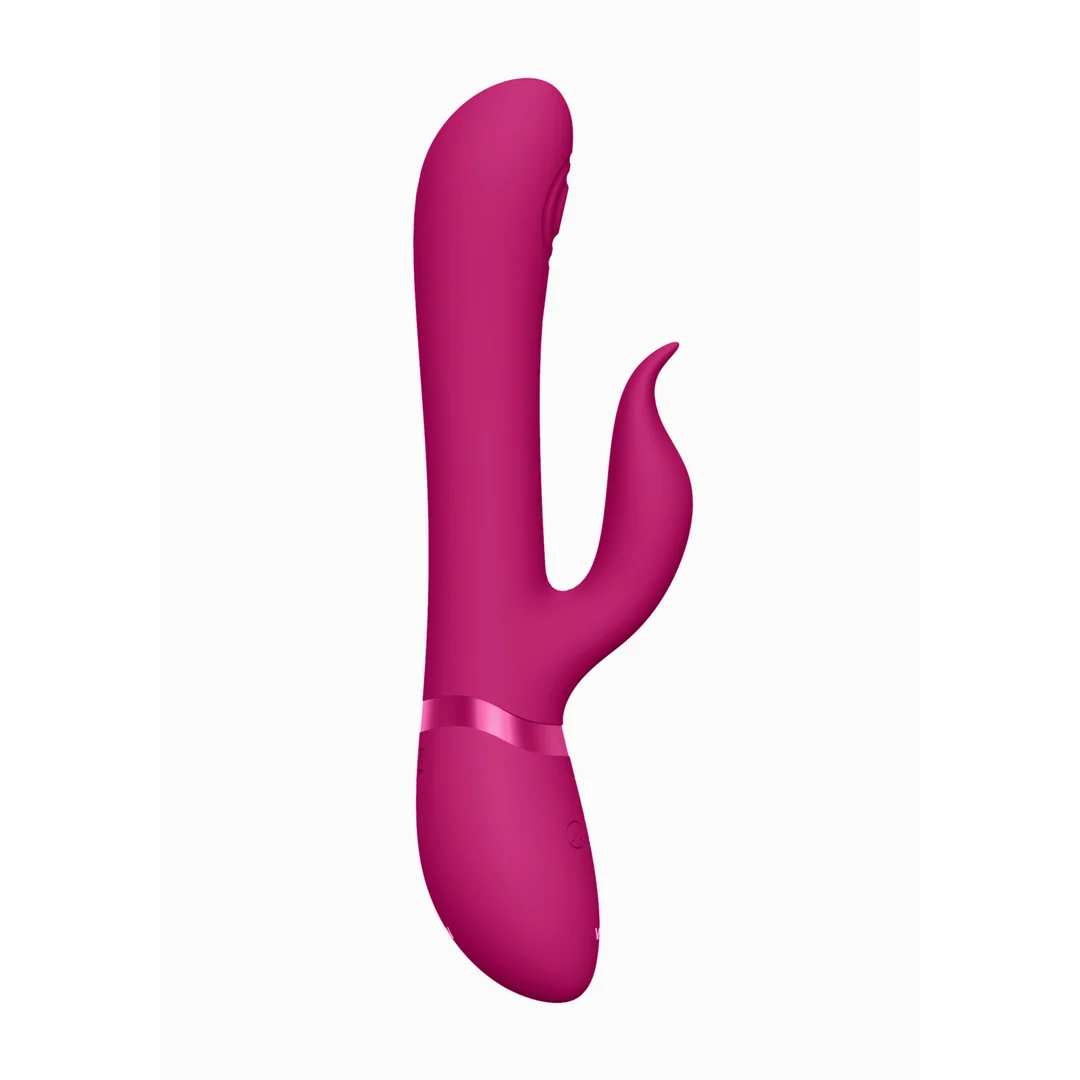 Rabbit Vibrator – Stimulation mit Pulse Wave für G Punkt und Klitoris – VIVE Etsu lila VIVE by Shots – Bild 5