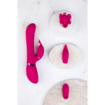 Rabbit Vibrator – Stimulation mit Pulse Wave für G Punkt und Klitoris – VIVE Etsu lila VIVE by Shots – Bild 6