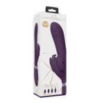 Rabbit Vibrator – Stimulation mit Pulse Wave für G Punkt und Klitoris – VIVE Etsu lila VIVE by Shots – Bild 8