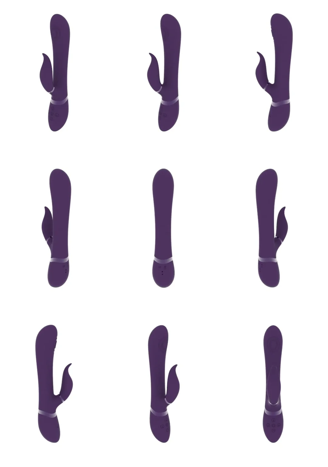 Rabbit Vibrator – Stimulation mit Pulse Wave für G Punkt und Klitoris – VIVE Etsu lila VIVE by Shots – Bild 12