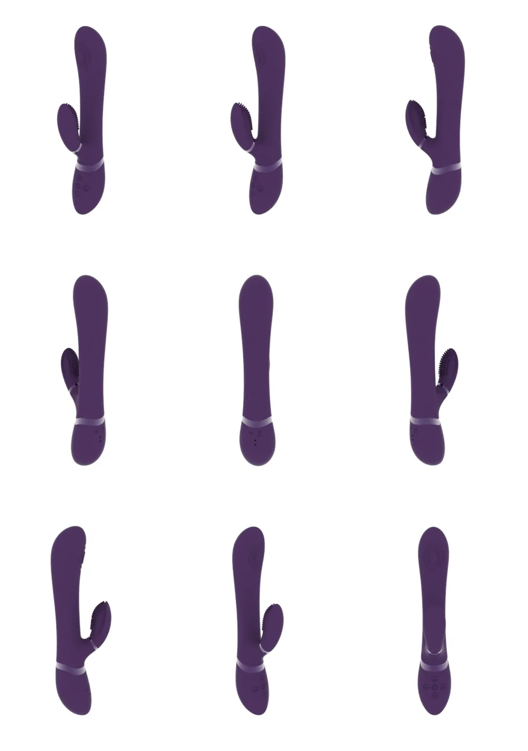Rabbit Vibrator – Stimulation mit Pulse Wave für G Punkt und Klitoris – VIVE Etsu lila VIVE by Shots – Bild 13