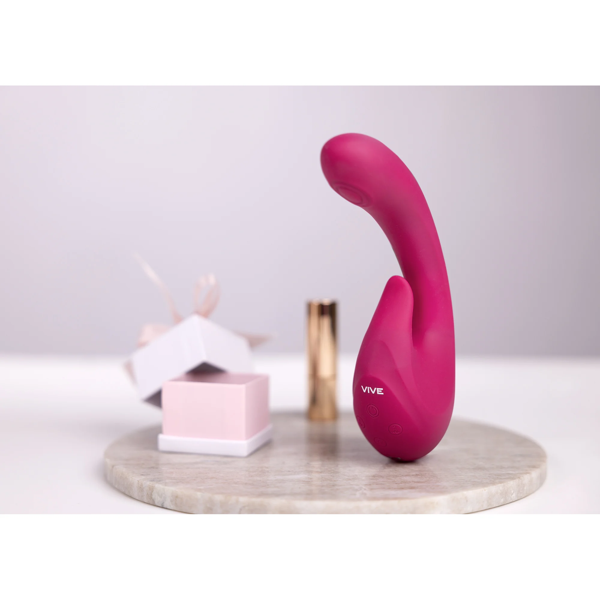 G Punkt Vibrator mit 10 Stufen – Rosa VIVE by Shots – Bild 5