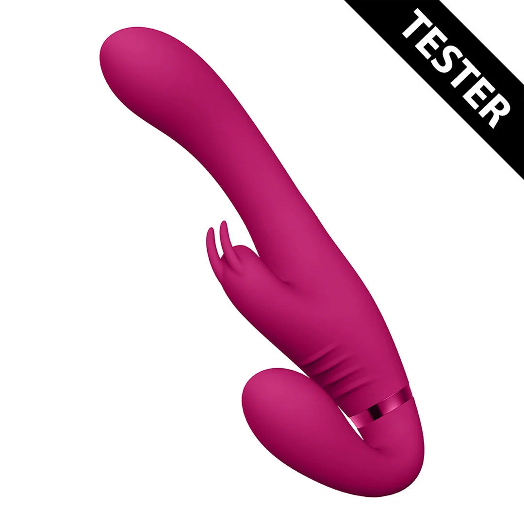 VIVE036PNKTEST_1_1 Strapless Vibrator – Stimulation zu zweit für Paare – VIVE Suki, Rosa, VIVE by Shots – Bild 1