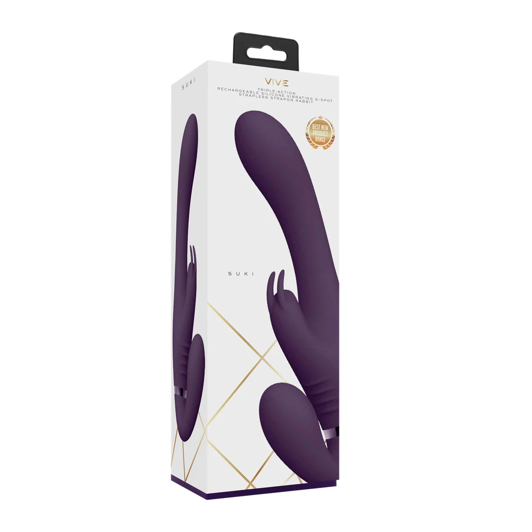 Strapless Vibrator – Stimulation zu zweit für Paare – VIVE Suki, Rosa, VIVE by Shots – Bild 8