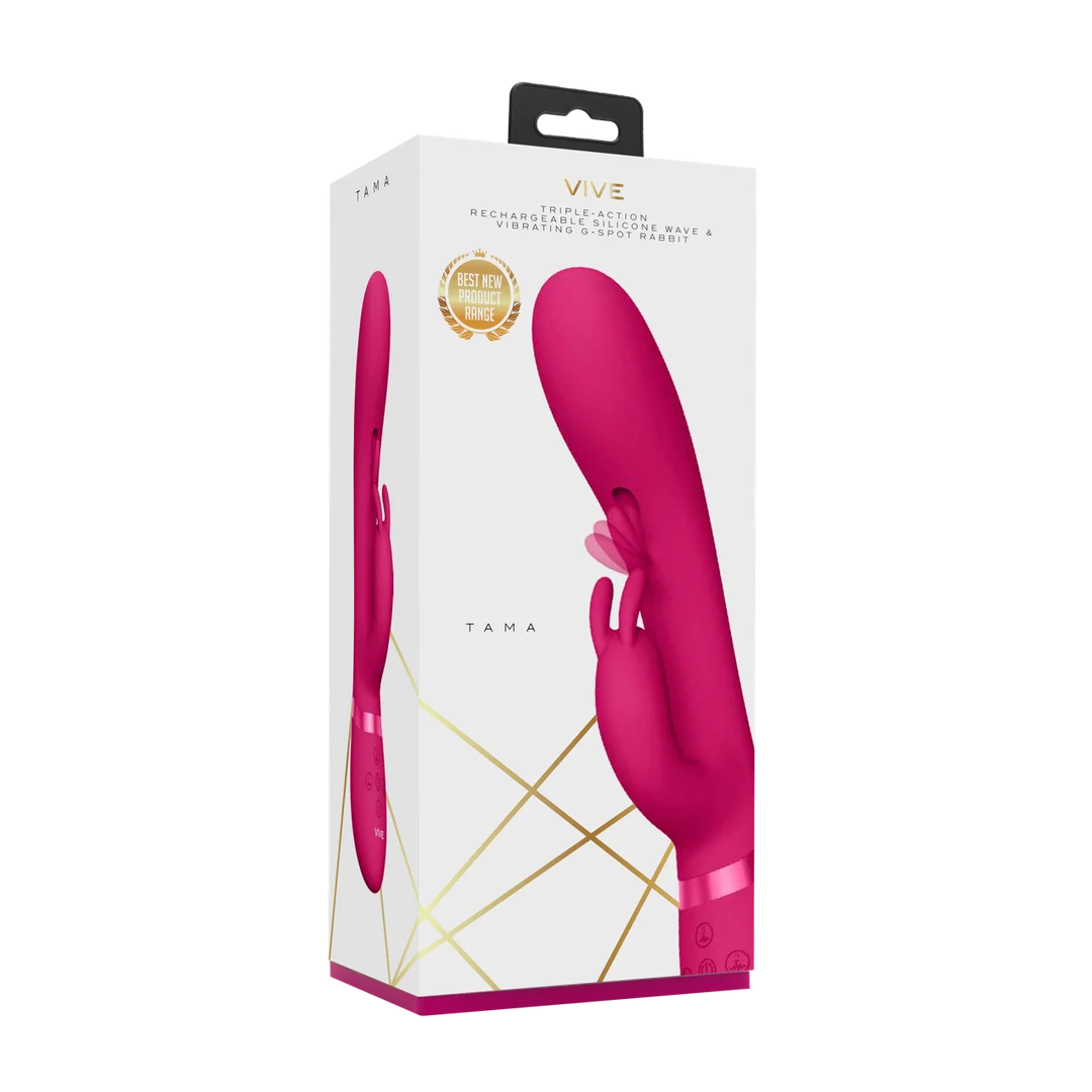 Rabbit Vibrator – 10 Einstellungen und wasserdicht – VIVE by Shots Lila VIVE by Shots – Bild 2