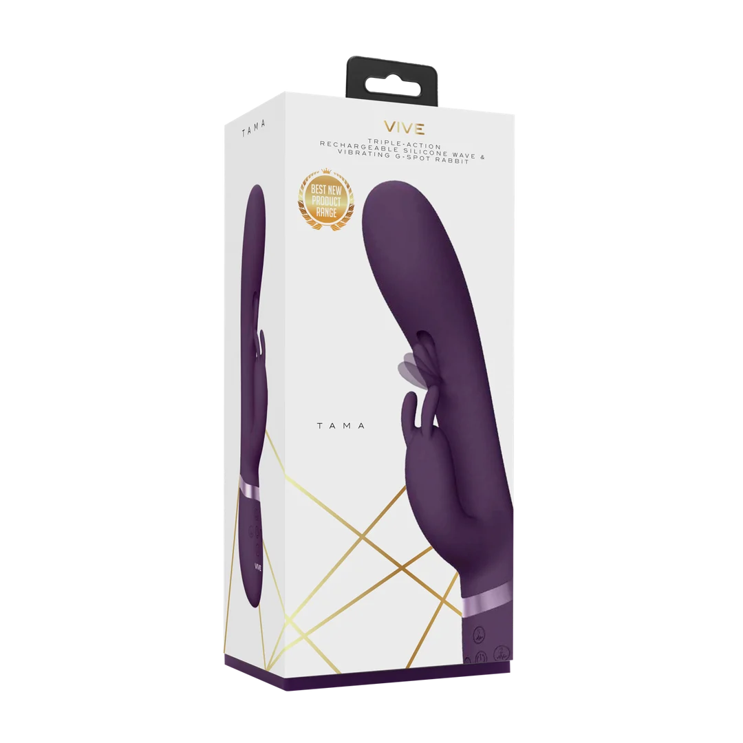 Rabbit Vibrator – 10 Einstellungen und wasserdicht – VIVE by Shots Lila VIVE by Shots – Bild 7