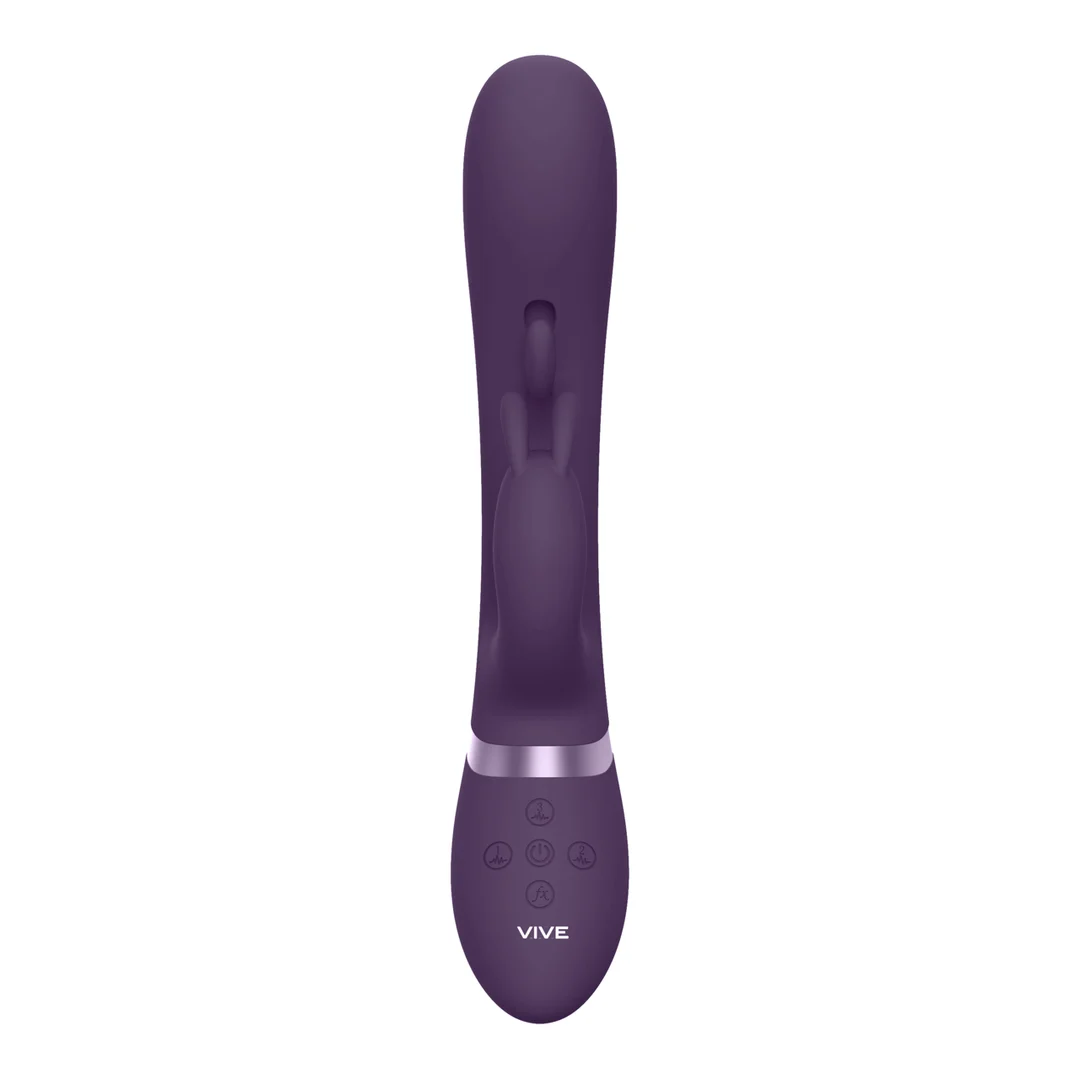 Rabbit Vibrator – 10 Einstellungen und wasserdicht – VIVE by Shots Lila VIVE by Shots – Bild 8