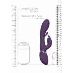 Rabbit Vibrator – 10 Einstellungen und wasserdicht – VIVE by Shots Lila VIVE by Shots – Bild 12