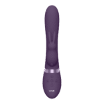 Rabbit Vibrator – aufblasbarer G Punkt + 10 Einstellungen – VIVE Schwarz VIVE by Shots – Bild 3