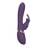 Rabbit Vibrator – aufblasbarer G Punkt + 10 Einstellungen – VIVE Schwarz VIVE by Shots – Bild 4