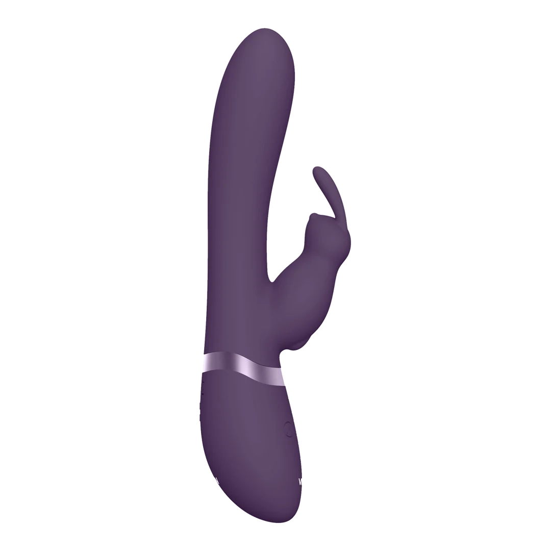 Rabbit Vibrator – aufblasbarer G Punkt + 10 Einstellungen – VIVE Schwarz VIVE by Shots – Bild 4