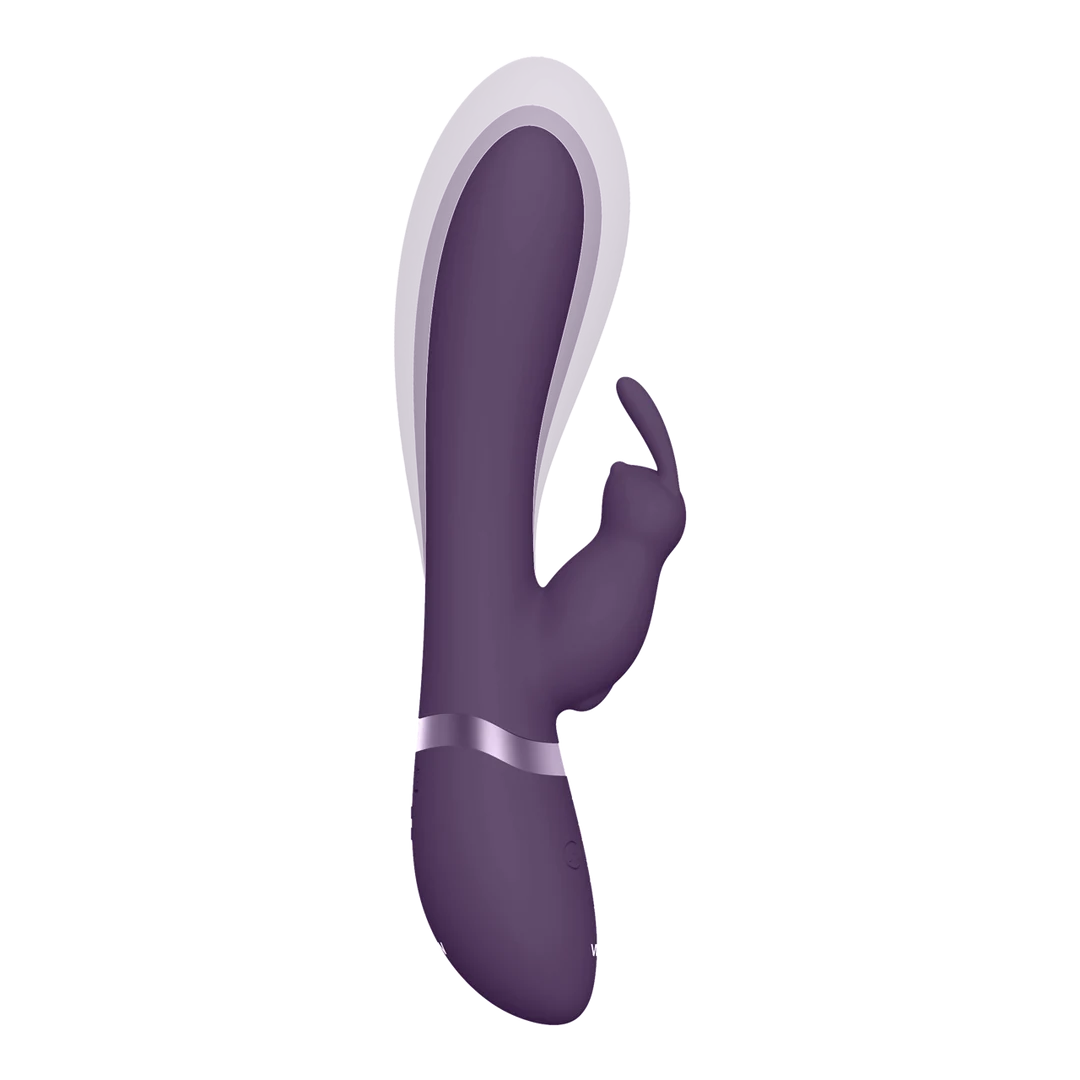 Rabbit Vibrator – aufblasbarer G Punkt + 10 Einstellungen – VIVE Schwarz VIVE by Shots – Bild 7