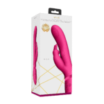 Rabbit Vibrator mit dualer Pulswelle und Höhepunkt Taste – VIVE by Shots, Rosa, VIVE by Shots – Bild 6