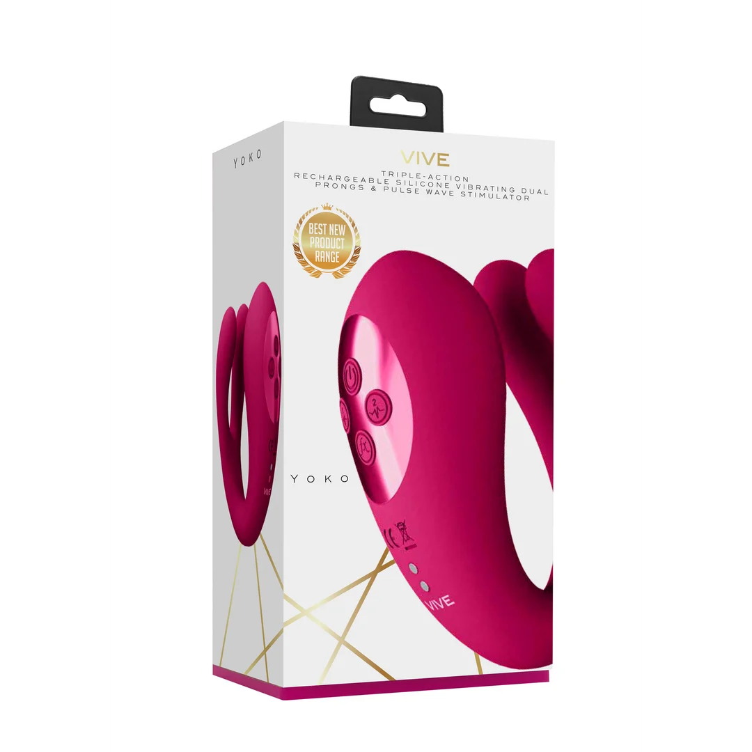 Duo Vibrator mit pulsierender Klitoralfunktion, Tester VIVE by Shots – Bild 1