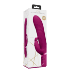 Rabbit Vibrator – vibrierende Spitze und rotierende Perlen – VIVE by Shots, rosa VIVE by Shots – Bild 2