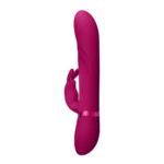 Rabbit Vibrator – vibrierende Spitze und rotierende Perlen – VIVE by Shots, rosa VIVE by Shots – Bild 3