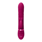 Rabbit Vibrator – vibrierende Spitze und rotierende Perlen – VIVE by Shots, rosa VIVE by Shots – Bild 4