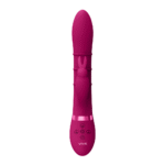 Rabbit Vibrator mit auf und ab beweglichen Ringen – VIVE lila VIVE by Shots – Bild 5