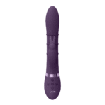 Rabbit Vibrator mit auf und ab beweglichen Ringen – VIVE lila VIVE by Shots – Bild 10