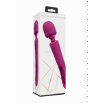 Wand Vibrator mit zwei Enden, flatternder Zunge und zwei Motoren, VIVE, lila VIVE by Shots – Bild 2