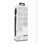 Wand Vibrator mit zwei Enden, flatternder Zunge und zwei Motoren, VIVE, lila VIVE by Shots – Bild 8