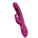 Rabbit Vibrator – Triple Motor mit G Punkt Flapper – VIVE, Rosa, VIVE by Shots – Bild 4