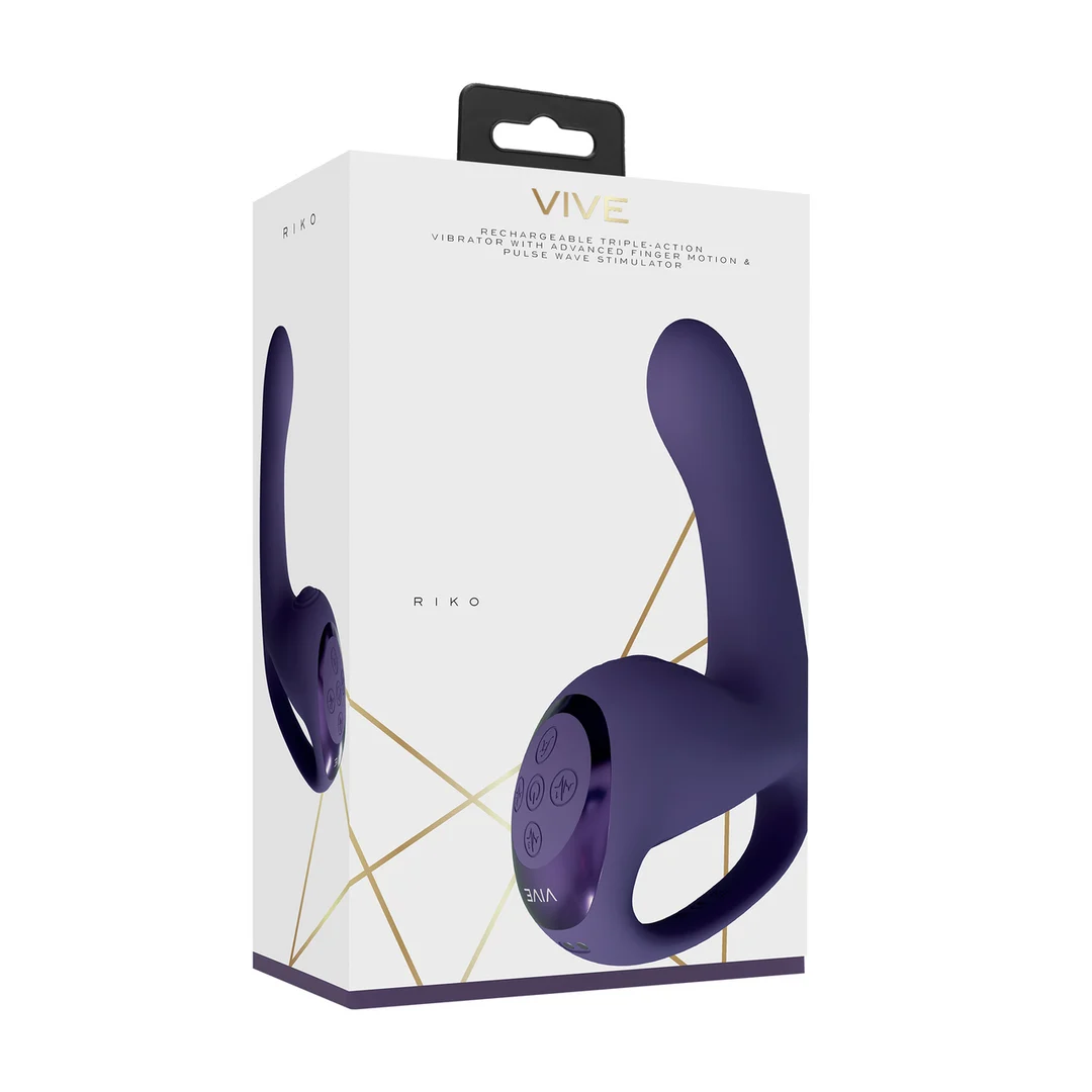 G Punkt Vibrator mit 3 Motoren – Triple Motor Thumper VIVE by Shots – Bild 7