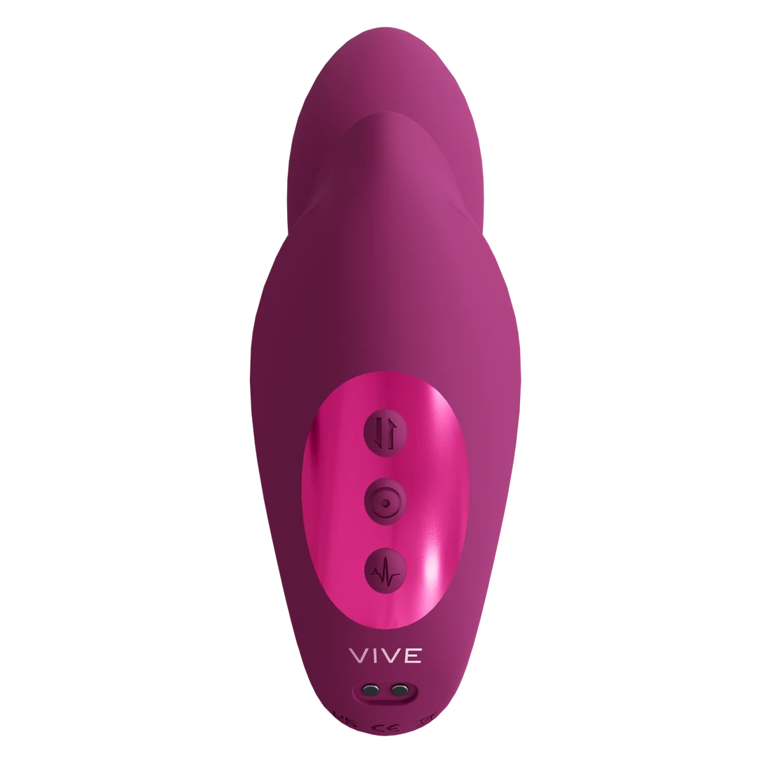 G Punkt Vibrator mit massierenden Perlen – Rosa VIVE by Shots – Bild 3