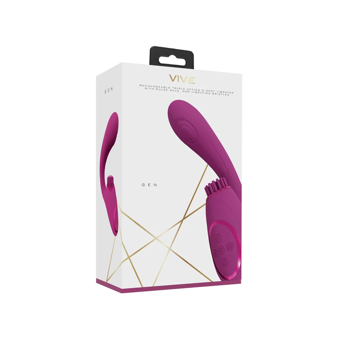 VIVE061PNK_1 G Punkt Vibrator mit drei Motoren – Gen VIVE by Shots – Bild 1