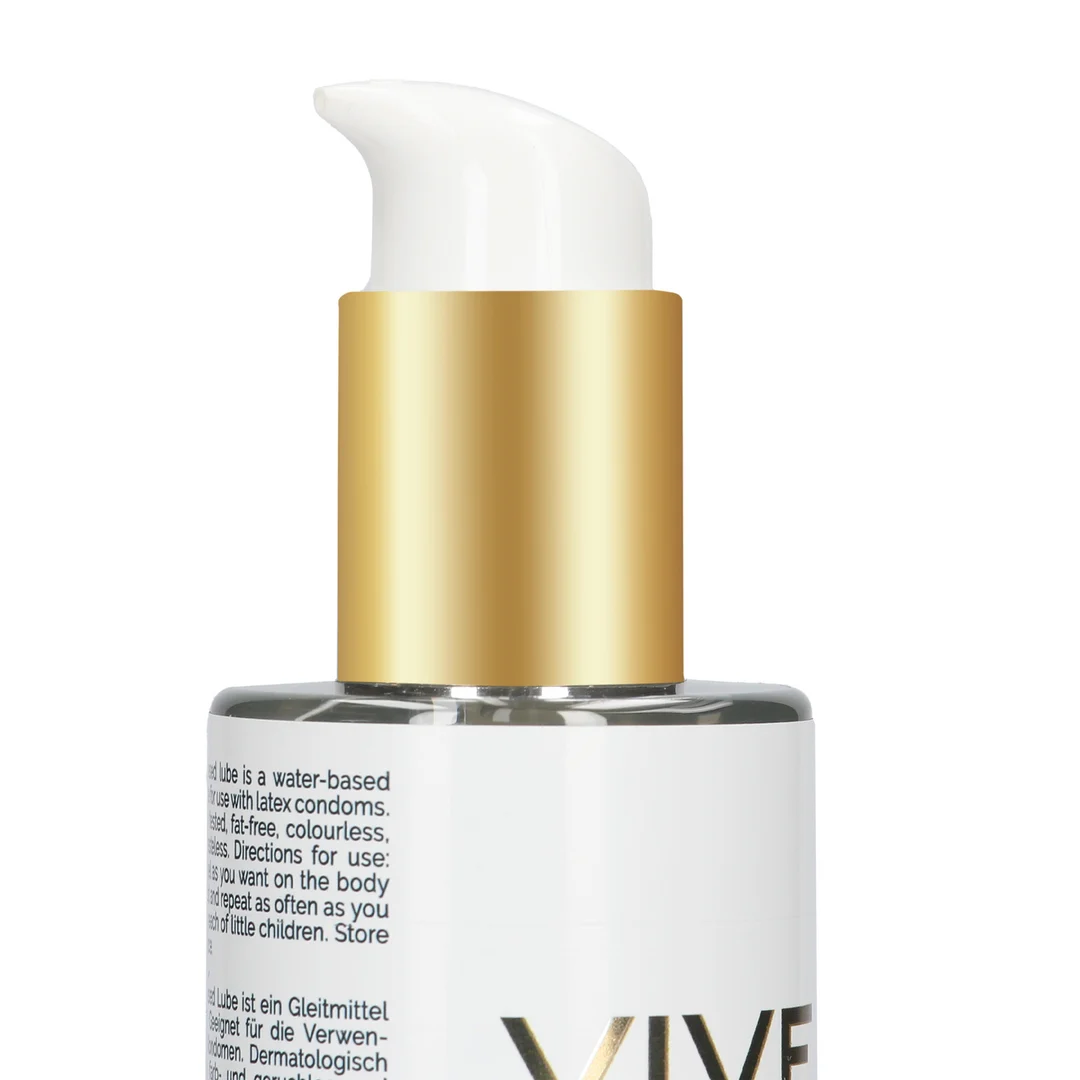 Gleitgel auf Wasserbasis – dermatologisch getestet und fettfrei – unparfümiert, geschmacksneutral – 200 ml – VIVE by Shots – Bild 3