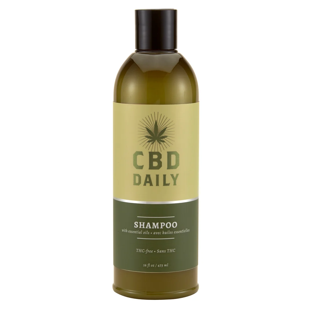 XEUCBDS016_1_1 Shampoo – Sulfatfreie Pflege für alle Haartypen – Geschlechtsneutral – Earthly Body – 16 fl oz / 473 ml – Bild 1